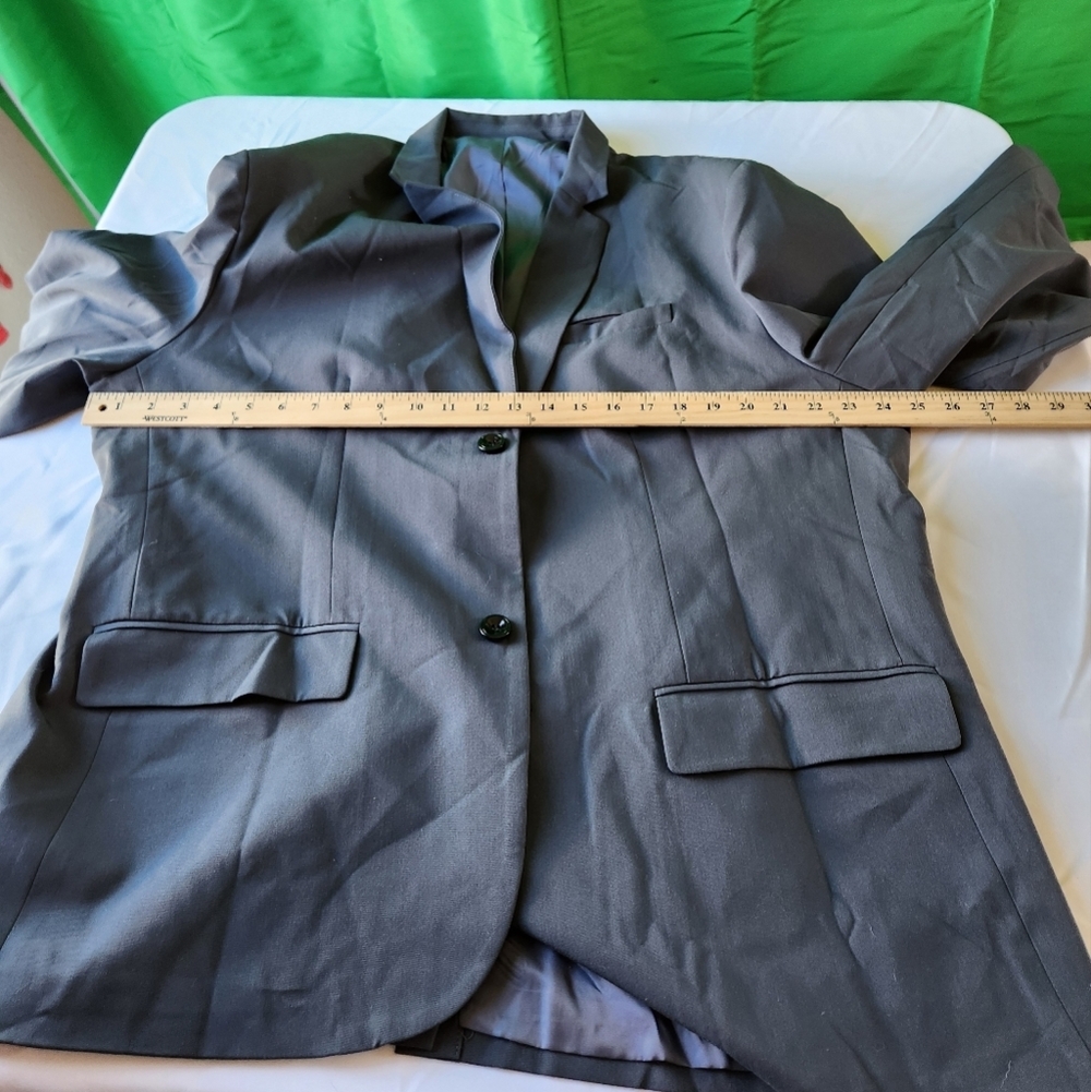 Man's Suit Grey Blazer - Picture 6 of 16